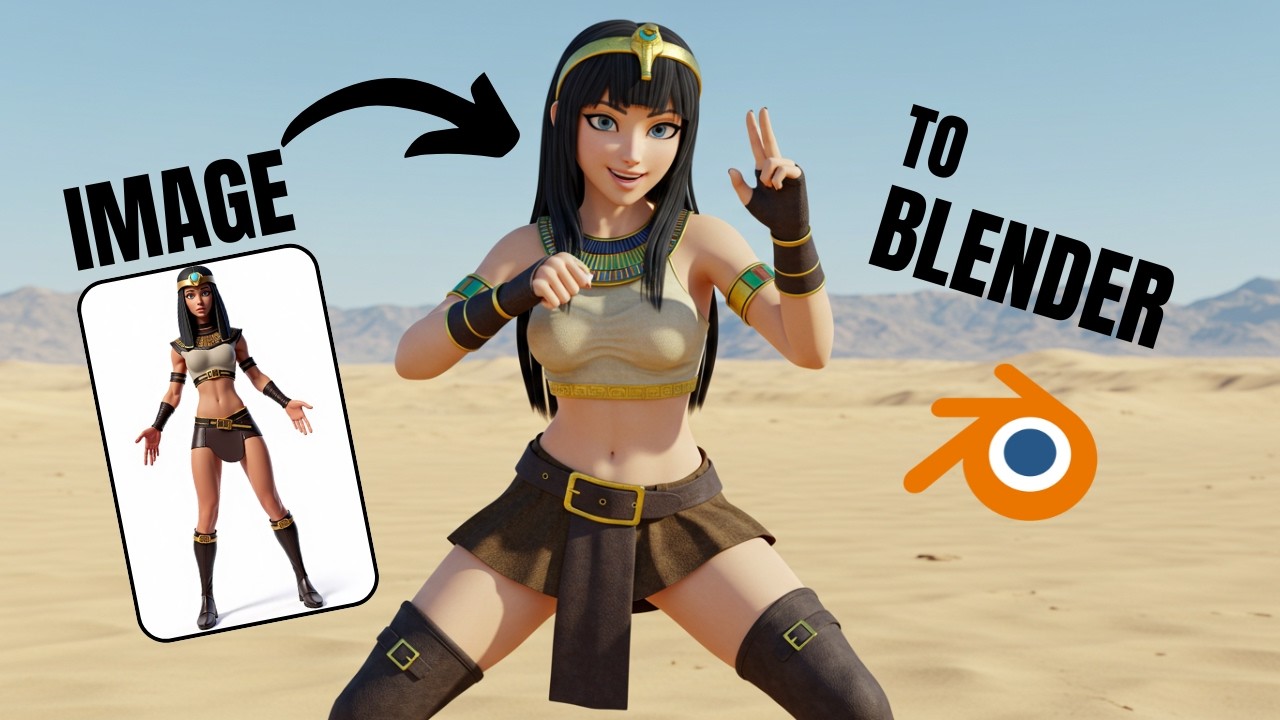 Quickmagic AI Mocap Blender Tutorial