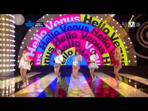 [Live HD 720p] 120510 - Hello Venus - Venus (Debut stage) - M Countdown