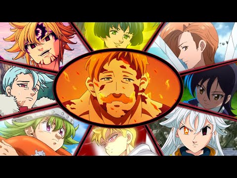 O QUE ACONTECEU COM OS SETE PECADOS CAPITAIS EM MOKUSHIROKU NO YONKISHI (Nanatsu no Taizai)