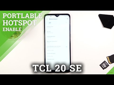 How to Enable and Set up Portable Hotspot on TCL 20 SE – Internet Sharing