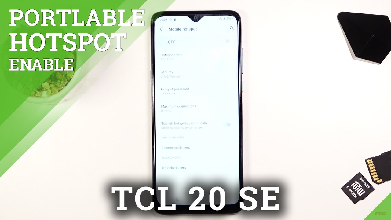 How to Enable and Set up Portable Hotspot on TCL 20 SE – Internet Sharing