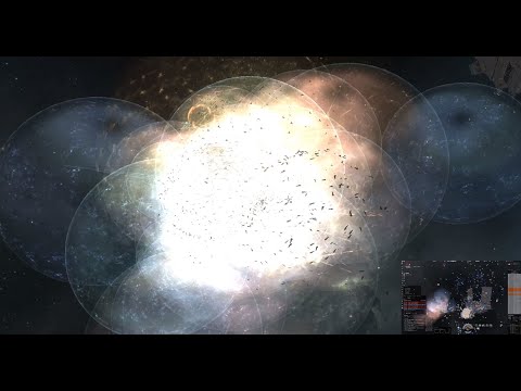 Bombers Bar: M-OEE8 EvE Keepstar Siege Bombing Runs  (Total ships destroyed: 376 for 77 Bil ISK)