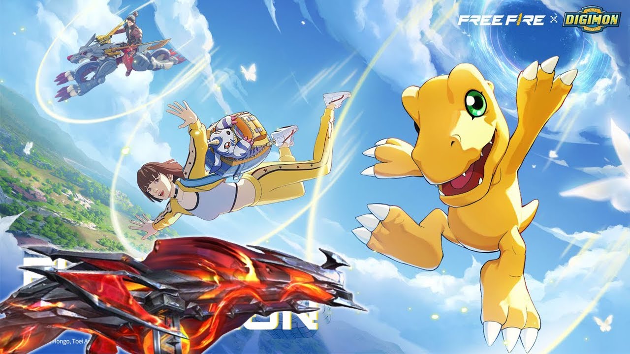 AKHIRNYA ADA KOLEKSI EVO GUN BARU DAN COLLAB DIGIMON AYO KITA GACHA! Free Fire