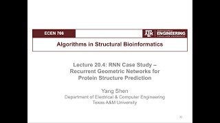 From Bioinformatics to AI: 20.4 RNN for Protein Structure Prediction