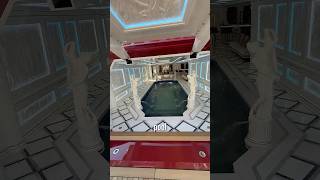 The CRAZIEST MegaYacht with a 2 Story Pool! #yacht #shorts