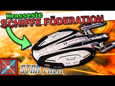 The CRAZIEST SHIPS of the FEDERATION - STAR TREK SPACESHIPS explained