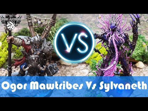 Ogor Mawtribes Vs Sylvaneth Age of Sigmar Battle Report 8 Army Knock Out Tournament