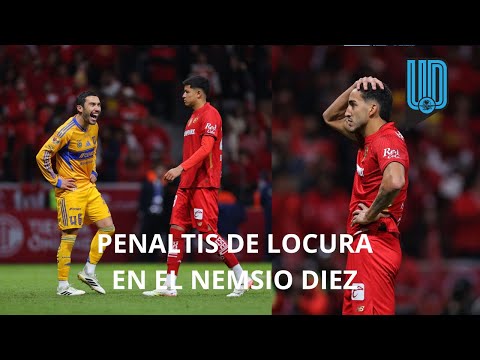 😱🔥 Penaltis de locura en la Final 2025 | Toluca vs Tigres | Luis García el héroe ⚽