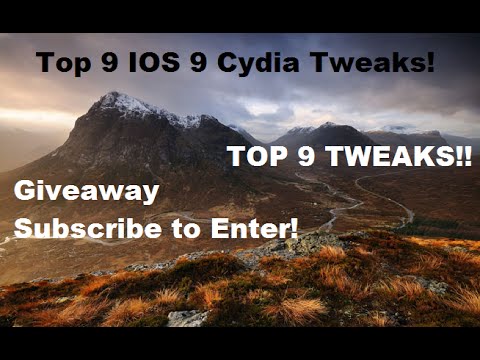 TOP 9 IOS 9 COMPATIBLE CYDIA TWEAKS