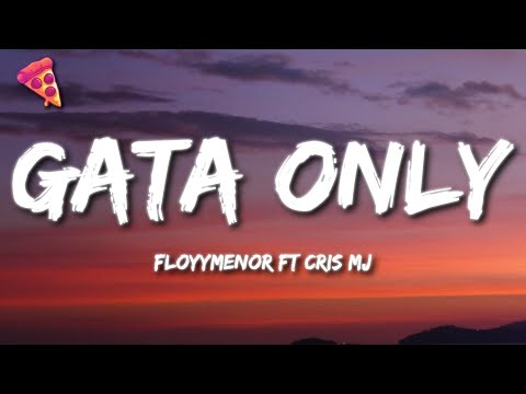 FloyyMenor FT Cris MJ - GATA ONLY (Letra)