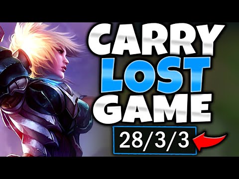 RIVEN HOW TO LITERALLY 1V9 A LOST GAME & CARRY IN SEASON 12! - S12 Riven TOP Gameplay Guide