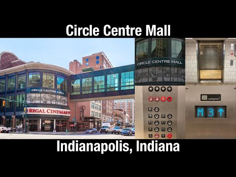 Montgomery Traction Auxiliary Elevator/Lift - Circle Centre Mall - Indianapolis, Indiana