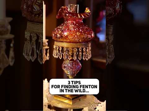 3 Tips to Find FENTON Glass in the Wild!