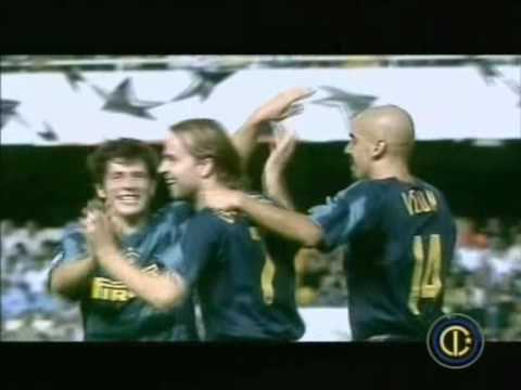 2004-2005 Champions League - Valencia vs Inter 1-3 Van der Meyde (Commento di Scarpini)