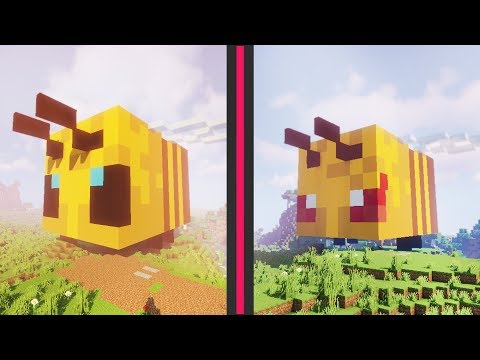 Minecraft Giant Bee Attack - 1.15