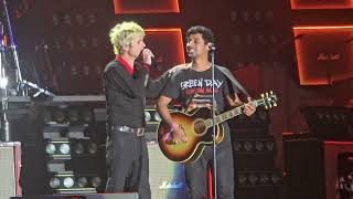 Green Day - Good Riddance (Time of Your Life) (with a fan on guitar) @ Expo City Dubai,UAE 27.1.2025