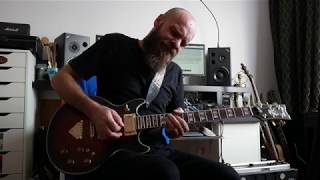 Video thumbnail for Ibanez AR325QA - Slow Blues Improvisation by Peta Lukács