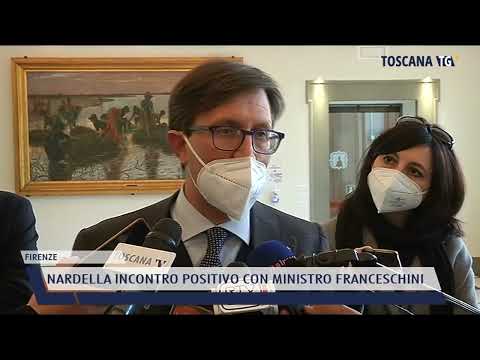 2022-03-23 FIRENZE - NARDELLA INCONTRO POSITIVO CON MINISTRO FRANCESCHINI