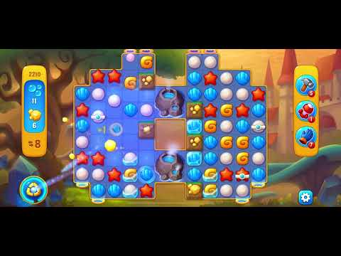 Fishdom 2210 - Hard Level (17 Moves)