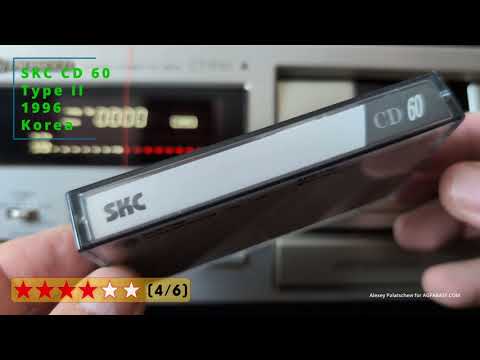 SKC CD 60 Type II Korea 1996_Compact Cassette