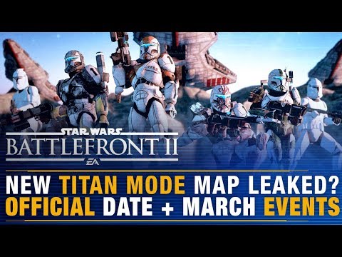 DICE LEAK New Map for Titan Mode? Xbox Tease Commandos + March Ingame Events | Battlefront Update