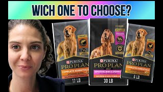 Purina pro plan sensitive skin and stomach vs Shredded Chick