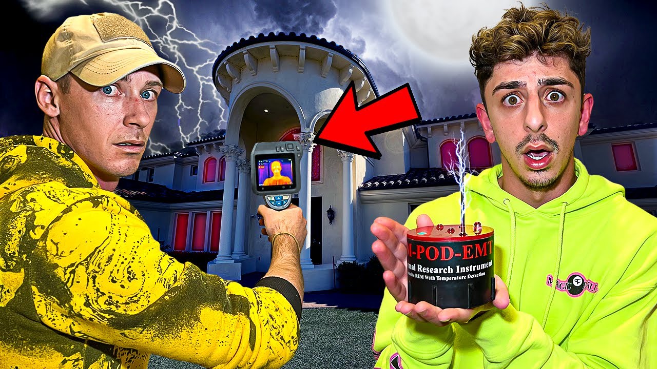 A Real Ghost Hunter Investigated My NEW House.. **shocking**