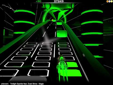 Twilight Sparkle feat. Dusk Shine: Magic - Audiosurf