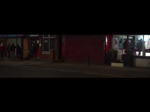 Moston Road - Manchester - night time