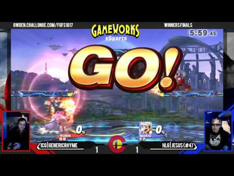 ICG | GenericRhyme (Robin) Vs. HLG | Jesus (Mario) - Winners Finals