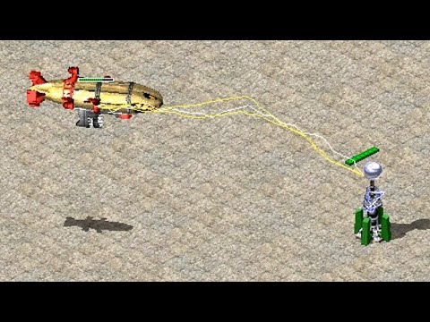 Kirov vs Tesla Coil - Same Cost - Red Alert 2