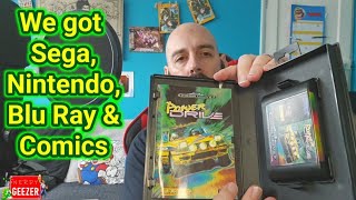 Pick ups 27/10/23 Sega, Nintendo, Batman, Marvel