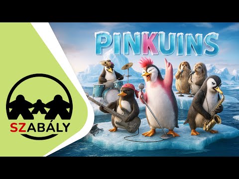 Játékszabály: PINKUINS - d3meeples