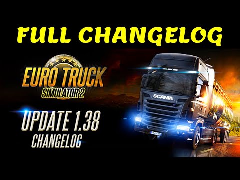 ETS2 1 38 Full Changelog - Update 1.38 Released | Lille Reskin, Unique Truck Dealers, SSAO & More!