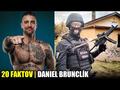 20 FAKTOV - Český policajný ťažkoodenec a bojovník | Daniel Brunclík