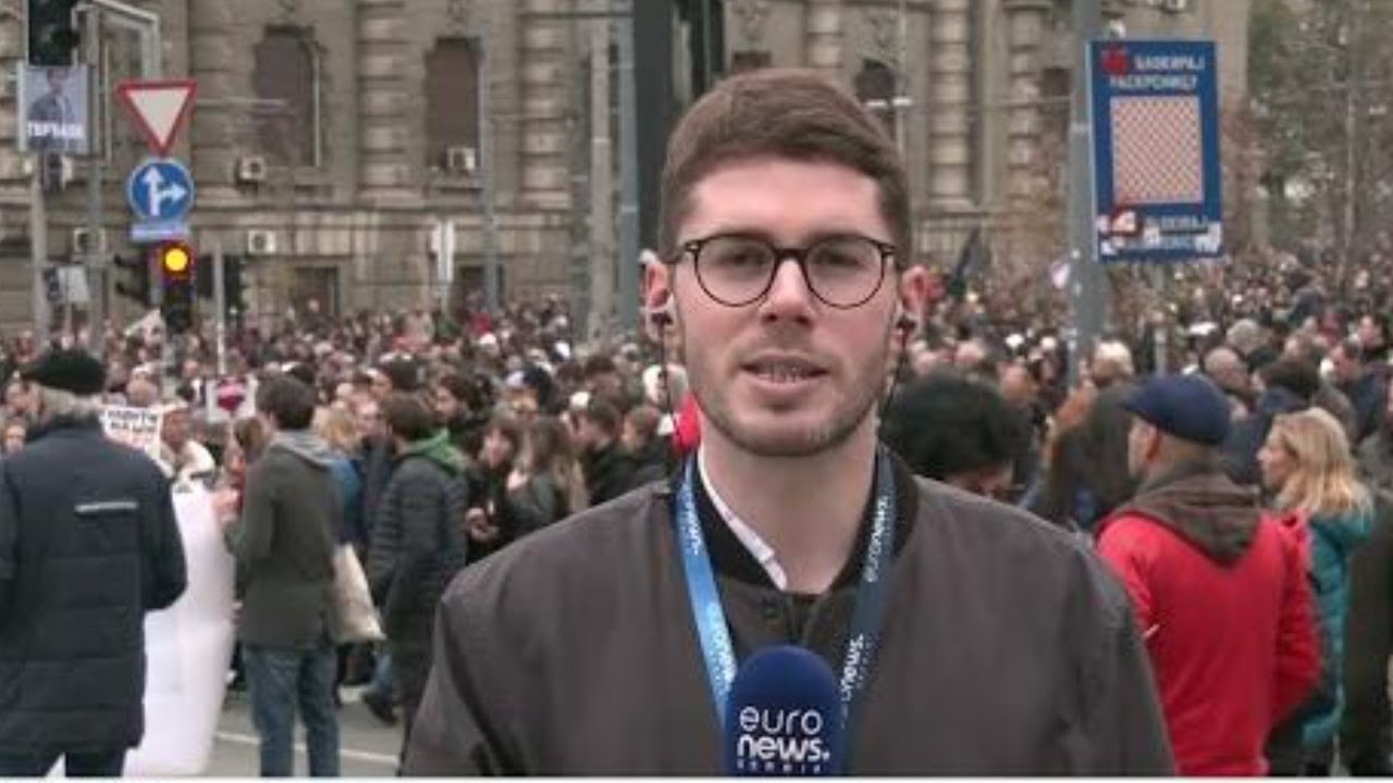 "Ne damo Generalštab": Studenti u blokadi organizovali protest protiv rušenja zgrade Generalštaba