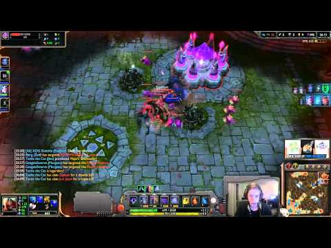 Bjergsen Zed 1v1 to Win the Game