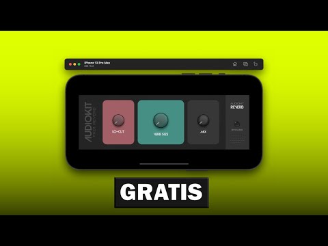 Audiokit Reverb - 100% Gratis - Demo en IPhone