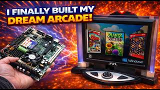 I Finally Build My Dream Arcade Bartop Machine 👌 .. JVL Launchbox Edition!