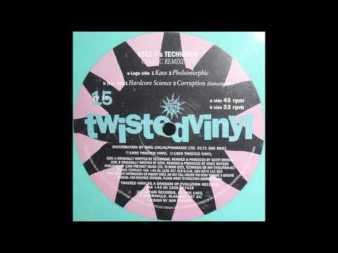 Q-Tex vs Technosis - Kaos - Twisted Vinyl TV15