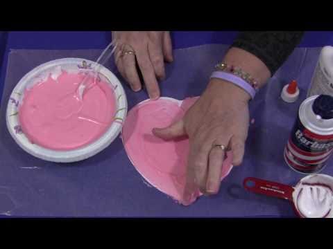 Screenshot of video: How to make puffy paint