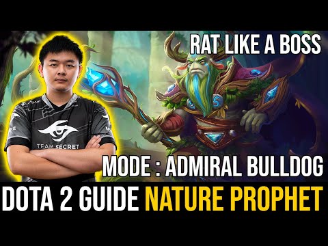 MIDONE Nature Prophet Offlane DotA 2 Full Gameplays. Rat Like A Boss.