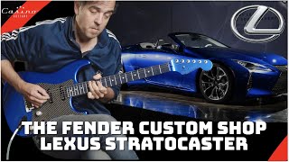 Video thumbnail for Fender Custom Shop Lexus LC Stratocaster by Casino Guitars