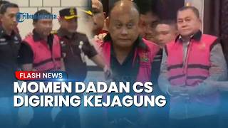 Momen Dadan Cs Digiring Kejagung Pakai Rompi Tahanan Pink, Diwarnai Drama Pengejaran ke Jabar