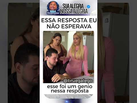 Perdeu a linha com a resposta!  #mindset #motivação #engraçado #rir