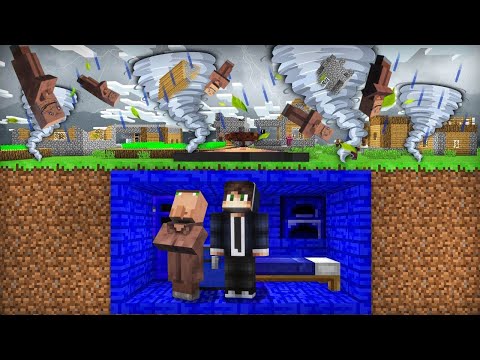 Minecraft Ali Tornado Unistava Villagere...