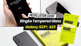 Ringke Samsung Galaxy S23 Screen Protector Privacy Tempered Glass Screen Protectors
