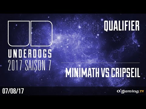 Minimath vs Cripseil - Underdogs S7 - Qualifier - Starcraft 2