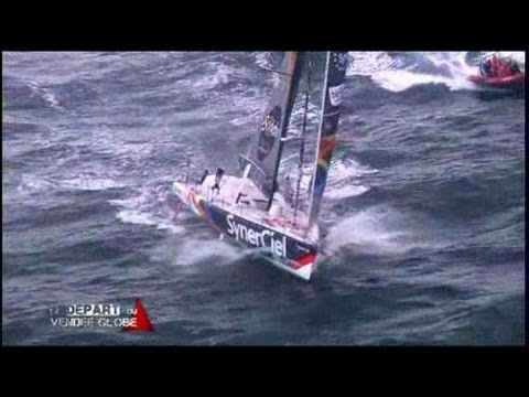 comment assister au depart du vendee globe