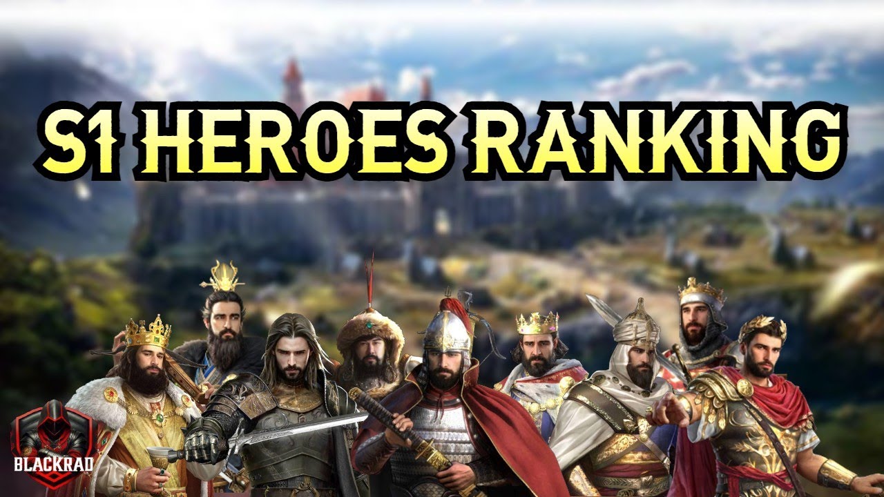 Ranking the s1 heroes - Rise of Castles Ice and Fire